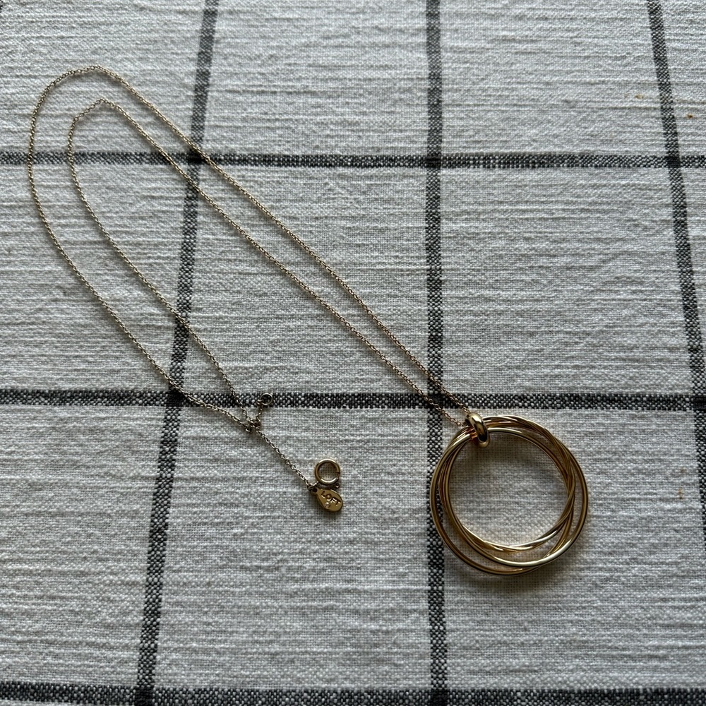 Loft, gold fashion necklace